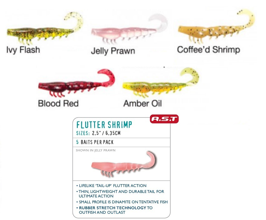 Halco Flutter Shrimp 6,35cm 10-pack