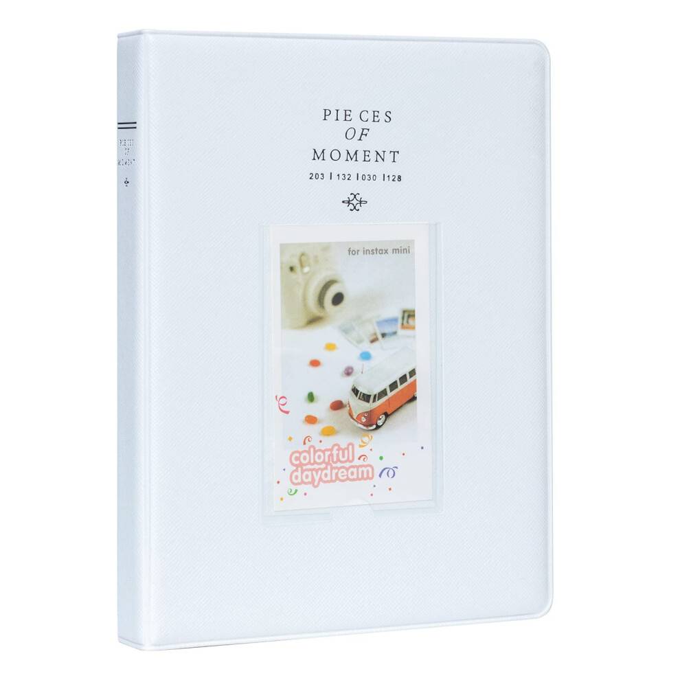 Søde og farverige fotoalbum, perfekt gave. Album med 128 lommer til 7,5 cm minifotos, kompatibel med fotos fra forskellige instantkameraer og