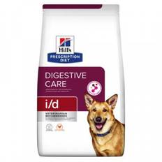 Hill’s Prescription Diet I/D Digestive Care hundefoder med kylling 2 x 12 kg + gratis (6 x 360g) Digestive Care