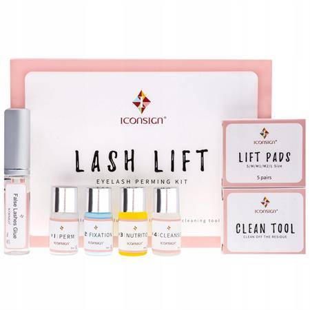 Lash Lift Kit Iconsign - Salongresultat Hemma