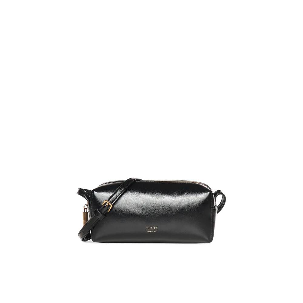 Khaite Kye Mini Skuldertaske - Tasker - Dame - Sort - ONE SIZE - Uld