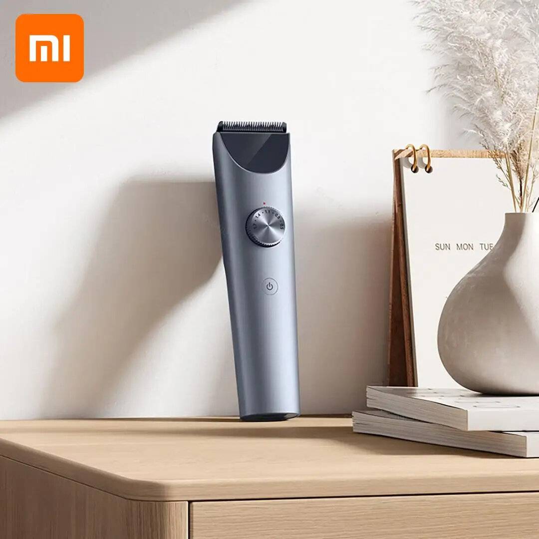 Xiaomi Mijia Elektrisk Hårklippare med digital display IPX7 Vattentäthetsbetyg Intelligent Anti-pinch Hair