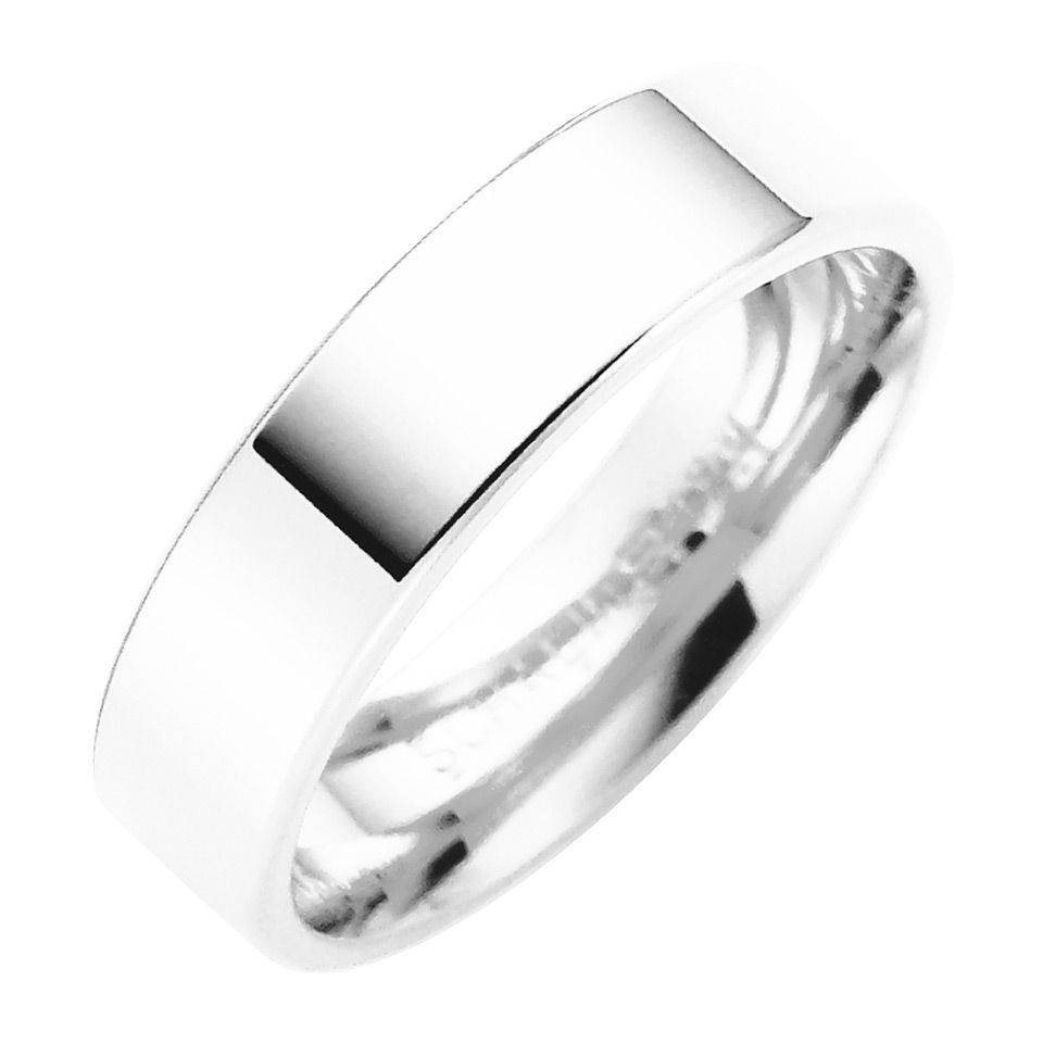 Förlovningsring i äkta silver 5mm, 62
