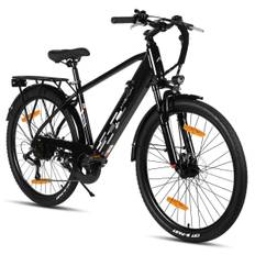 HILAND AMB652 Adult City Electric Bicycle With Seat 26 Inch Off-Road Tires 250W Motor 36V7.8AH Battery E-Mountain Bike