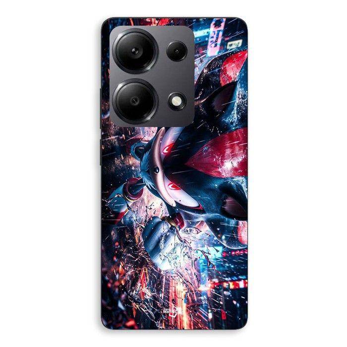 Coque de téléphone - MANIACASE - Xiaomi Redmi Note 13 Pro 4G - Silicone - Souple - Sonic Shadow fan art