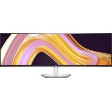 Dell UltraSharp U4924DW | 49" | med stativ | silver/svart