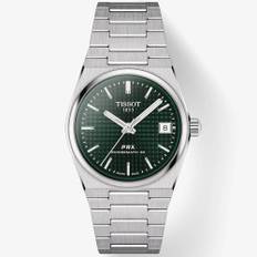 Tissot Ladies PRX Powermatic 80 Green Dial Watch T137.207.11.091.00