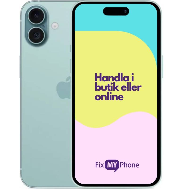 iPhone 16 Begagnad Grön 512 GB Klass A