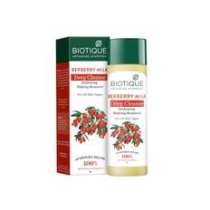Biotique Berberry Milk Makeup Remover 120ml – Hydrating Deep Cleanse For Soft Glowing Skin All Types