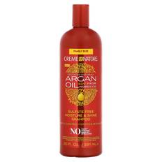 Creme Of Nature, Certified Natural Argan Oil from Morocco, Sulfate-Free Moisture & Shine Shampoo, 20 fl oz (591 ml)