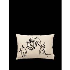 Pudebetræk Vuelo natur 60x40 - Ferm Living x Utzon