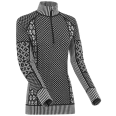 Smekker Half-Zip Baselayer - 100% Merino Wool - Black