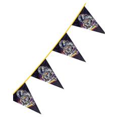 Funky Astronaut Banner med Vimpel Flaggar 6 meter - Astronaut Party