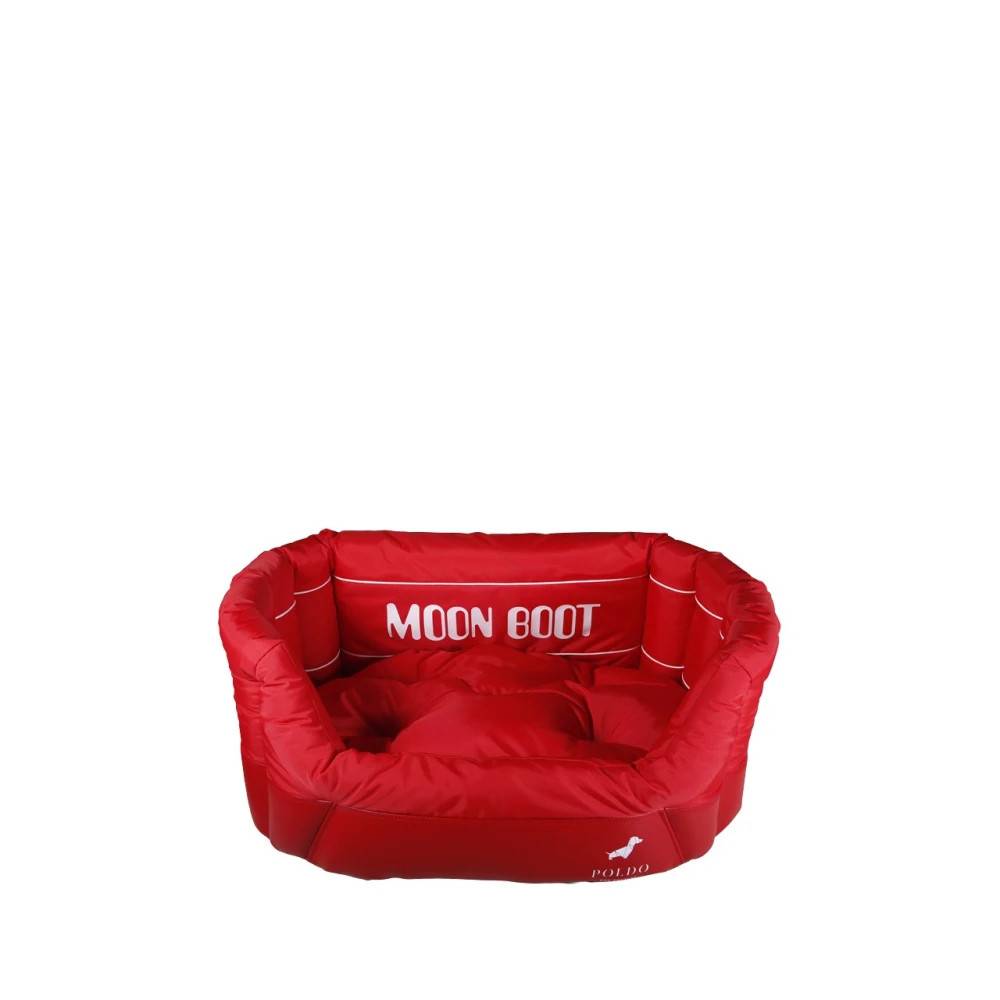 Moon Boot Hundeseng S - Home - unisex - Rød - S - Nylon