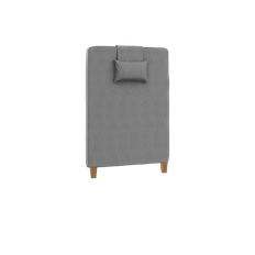 Slät gavel med en kudde 90cm