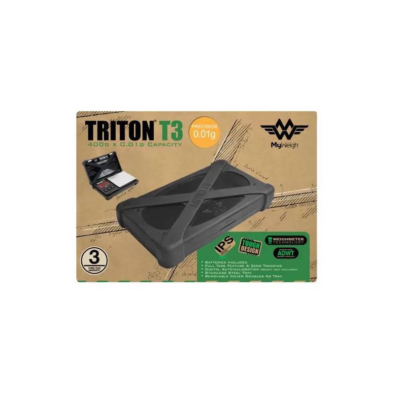 My Weigh Triton T3 Digital Pocket Scale 400g - 0.01g