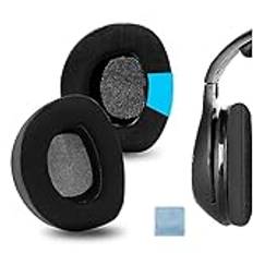 Geekria Sport kylgel ersättningsöronkuddar för Sennheiser RS160, HDR160, RS170, HDR170, RS180, HDR180 hörlurar öronkuddar, headset öronkuddar, öronkuddar, öronkåpor, reparationsdelar (svart)