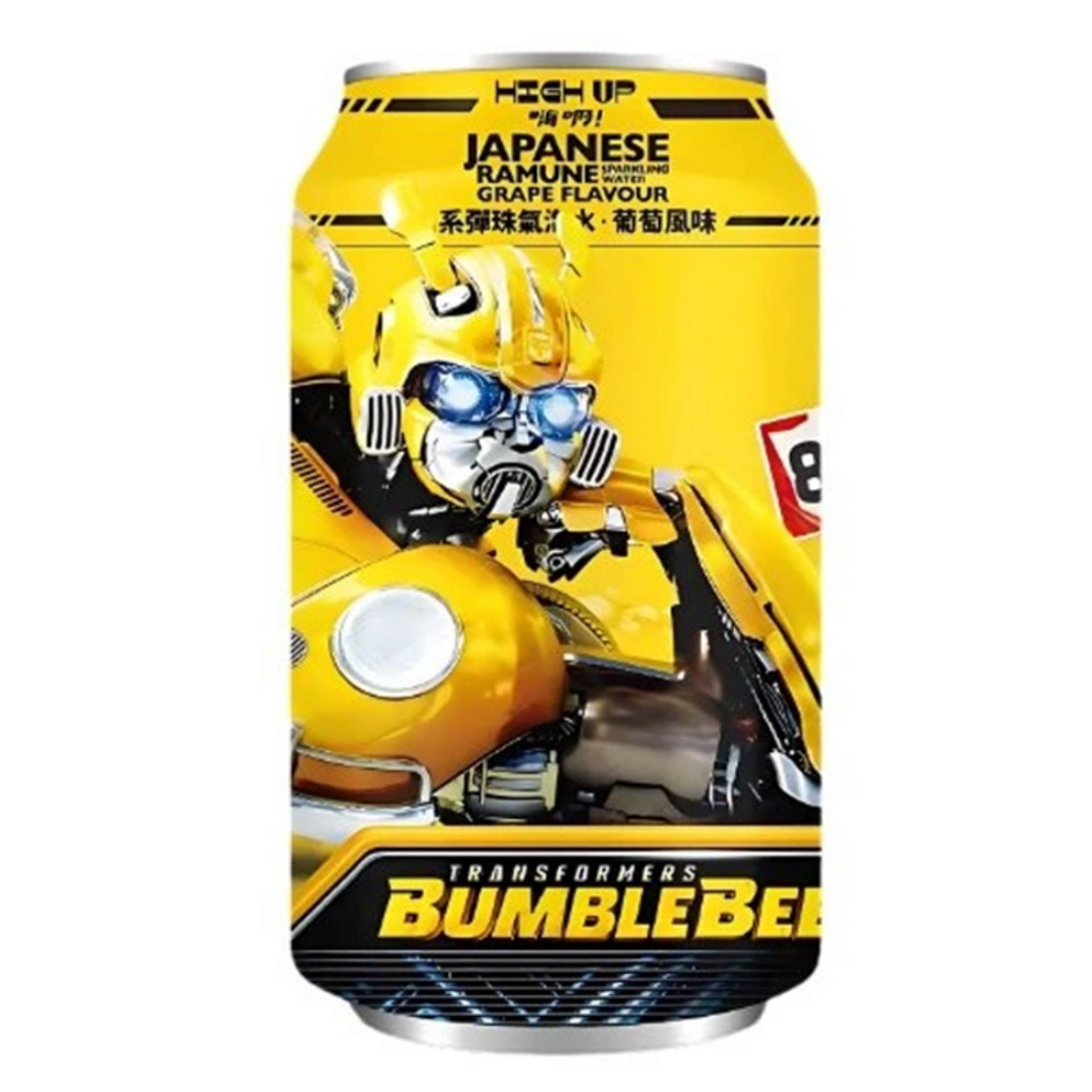 High Up Ramune - Transformers Bumble Bee (Grape) 330ml