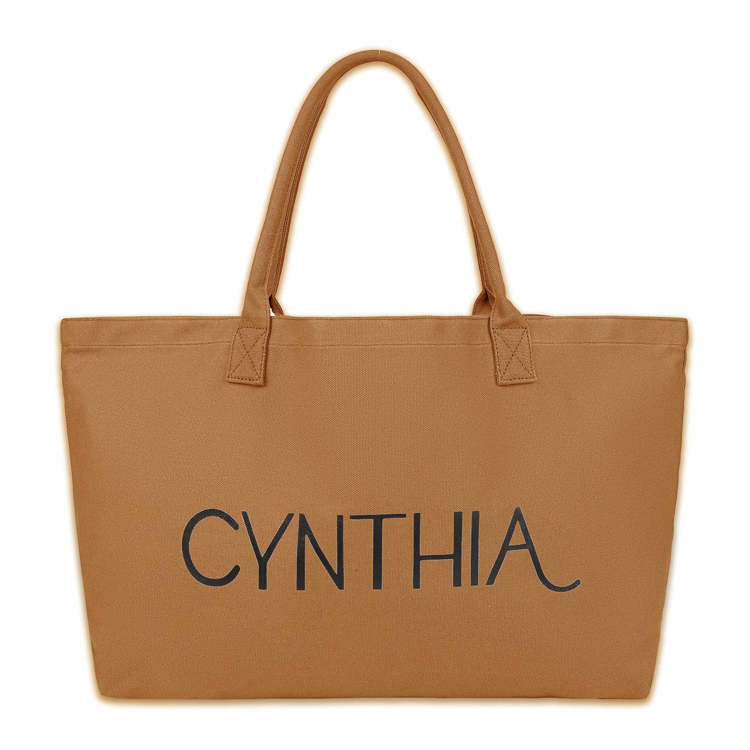 CR CANVAS SHOPPING TOTE