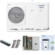 Panasonic Varmepumpe Pakketilbud Monoblock 9 KW 1-faset (WH-MDC09J3E5)