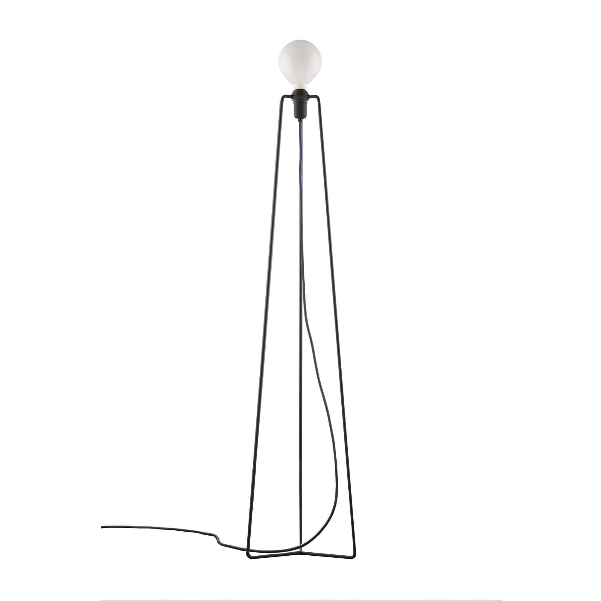 Model M3 gulvlampe fra Grupa Products - Sort / Grå