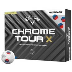 Callaway Chrome Tour X Trutrack Golf Balls - White