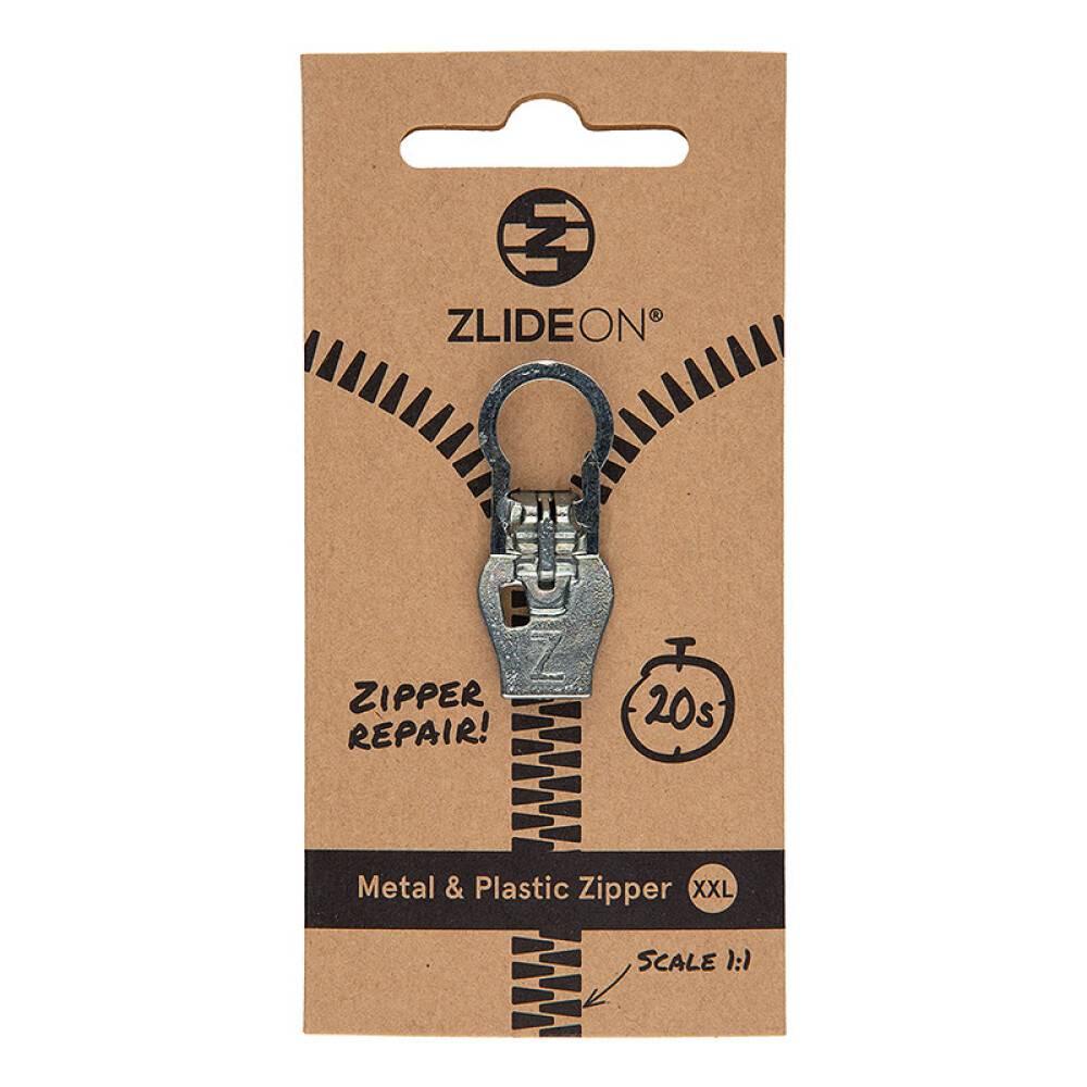 DRAGKEDJA ZLIDEON METALL/PLAST XXL SILVER