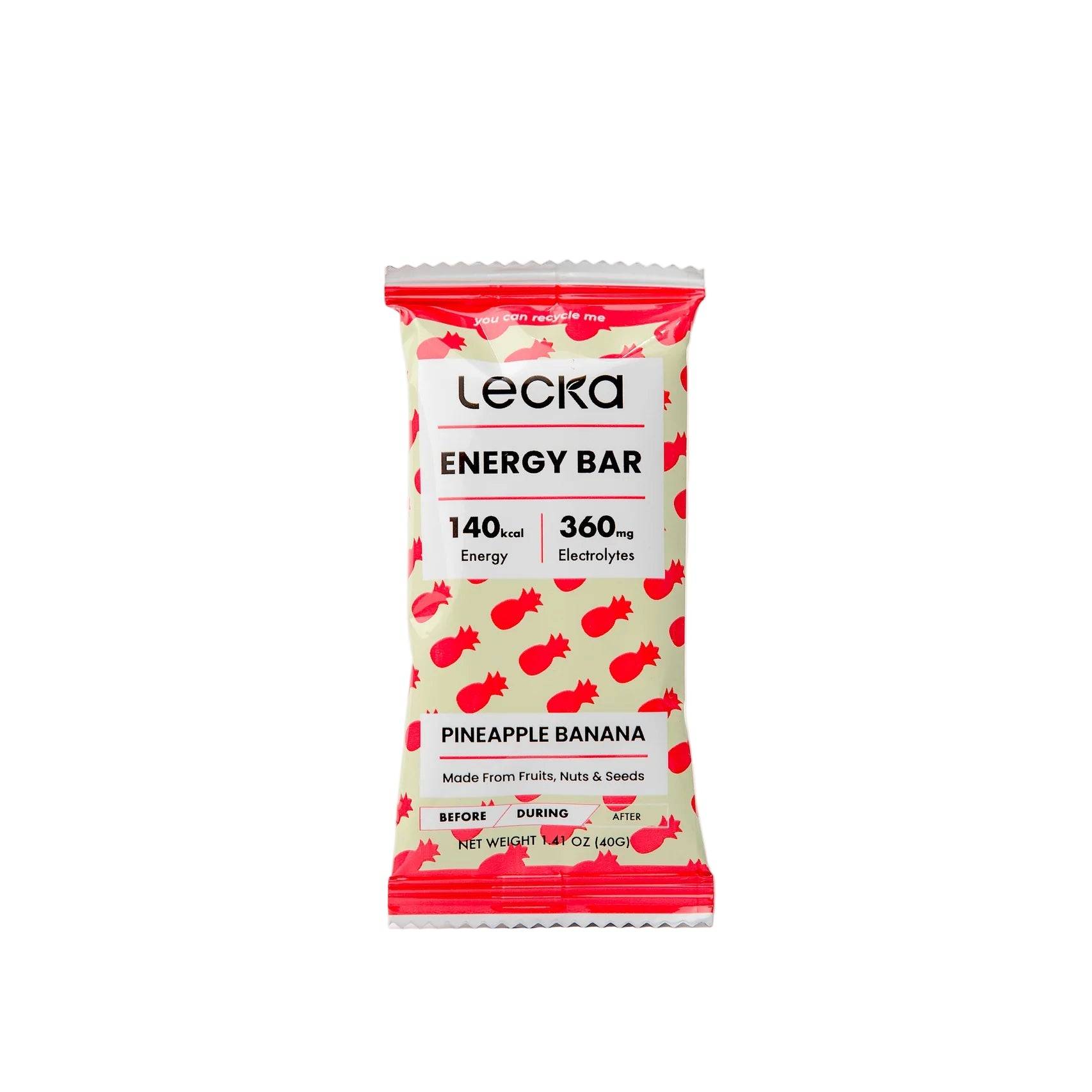 Energy Bar, Pineapple/Banana - 40g