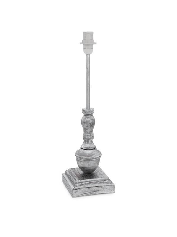 EGLO VINTAGE BORD ANTIKSILVER M/SKÄRM