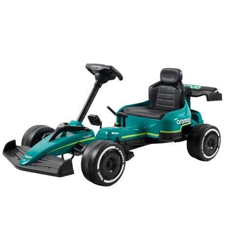 Aston Martin Aramco Pedal Gokart "Grøn"