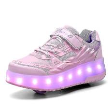 Børnesneakers Sko med dobbelthjul LED-lys Q7-yky