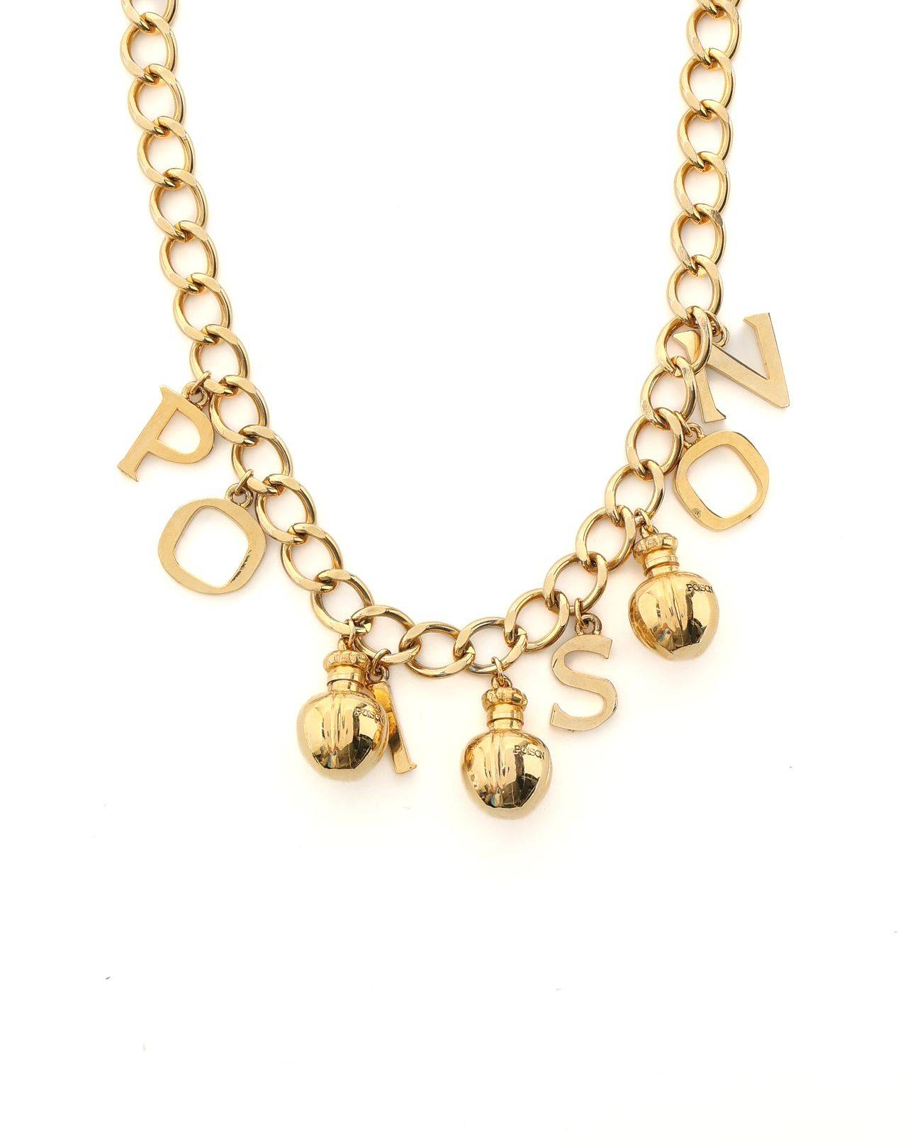 Christian Dior Charm Necklace - Gold (One Size)