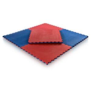 Pusselmatta Medium 40 mm, red/blue