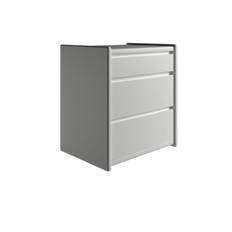 Kaagaard 335037 Sengebord Vægophængt 51x50x37 cm - Hvidmalet