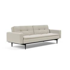 Innovation Dublexo Sovesofa (527 Mixed Dance Natural, Styletto Black Wood With Arms)