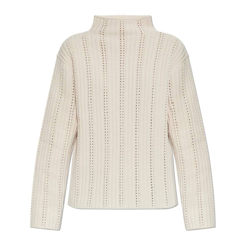 Samsøe Samsøe, Strik , Dame, Beige, S, Bomuld, Satilly Sweater