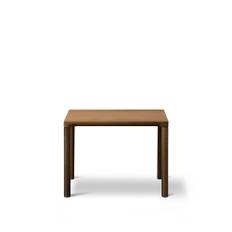 Fredericia Furniture - Piloti Table, 46,5 x 39 cm, Rökt ek - Soffbord - Hugo Passos