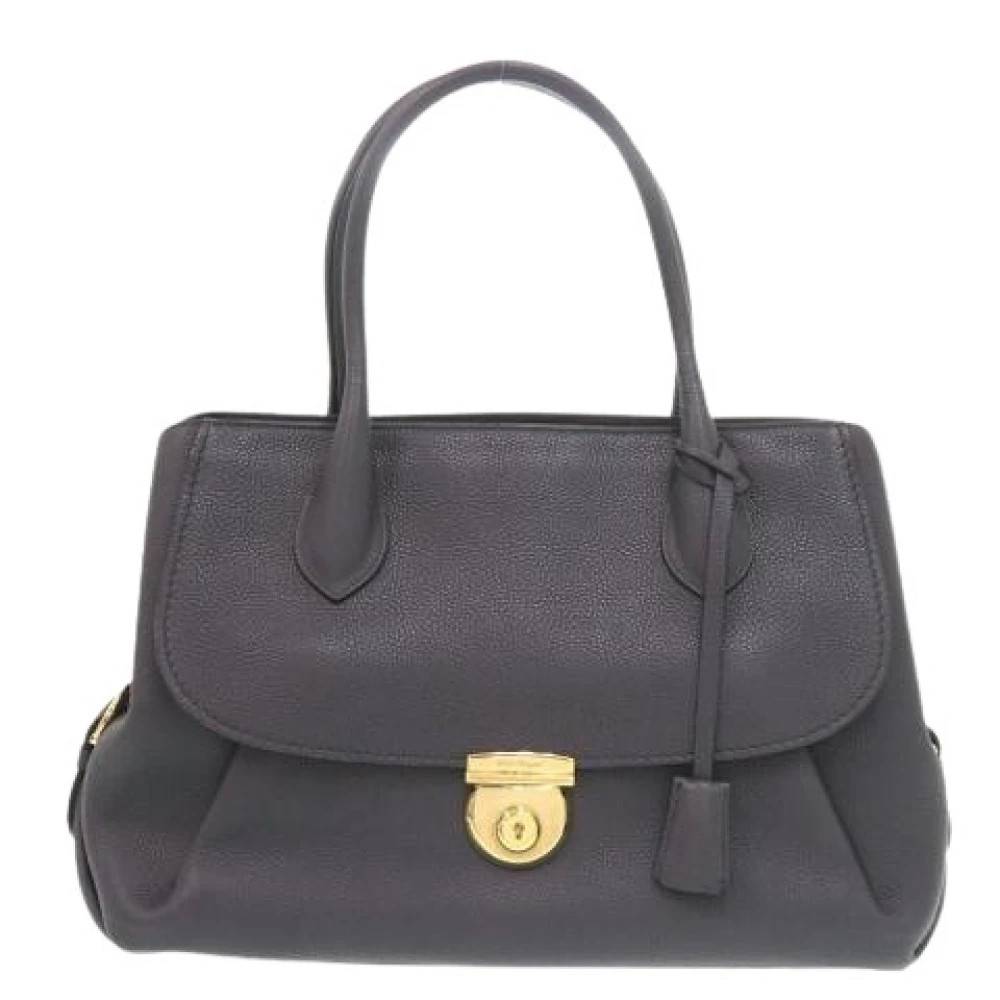 Salvatore Ferragamo Pre-owned - Pre-owned Tote bag Vintage - Dam - ONE Size - Läder