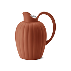 Georg Jensen Bernadotte termoskanna 1l terracotta