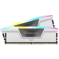 32 GB (2x16GB) DDR5-6400 Corsair Vengeance RGB White CL32, AMD EXPO - Vit