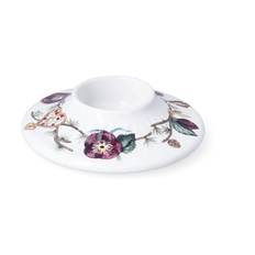 Kähler Hammershøj Jul Bloklysestage - Ø 13 cm - Porcelæn - Hvid