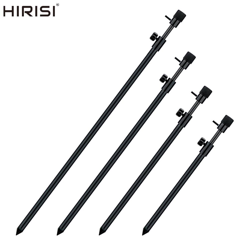 Hirisi Aluminium Carp Fishing Bank Sticks 25-40cm and 40-70cm for Carp Fishing Rod Pod Fishing Alarms Buzz Bars