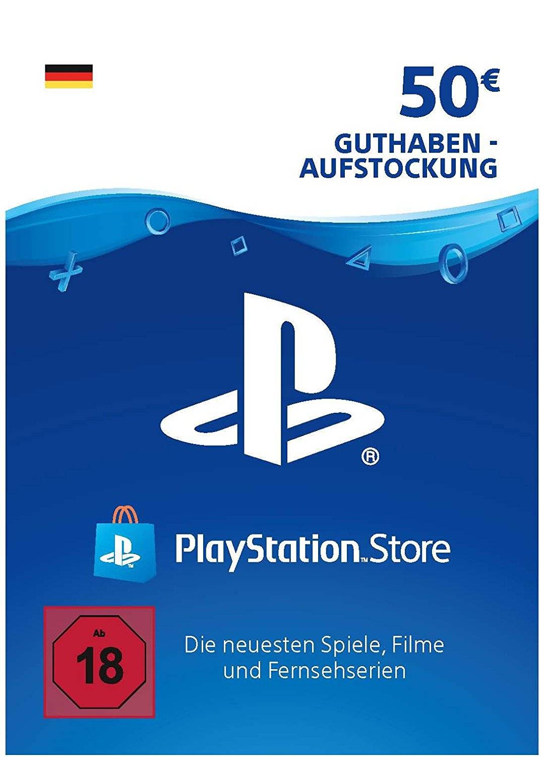 PlayStation Network Card 50€ Deutschland