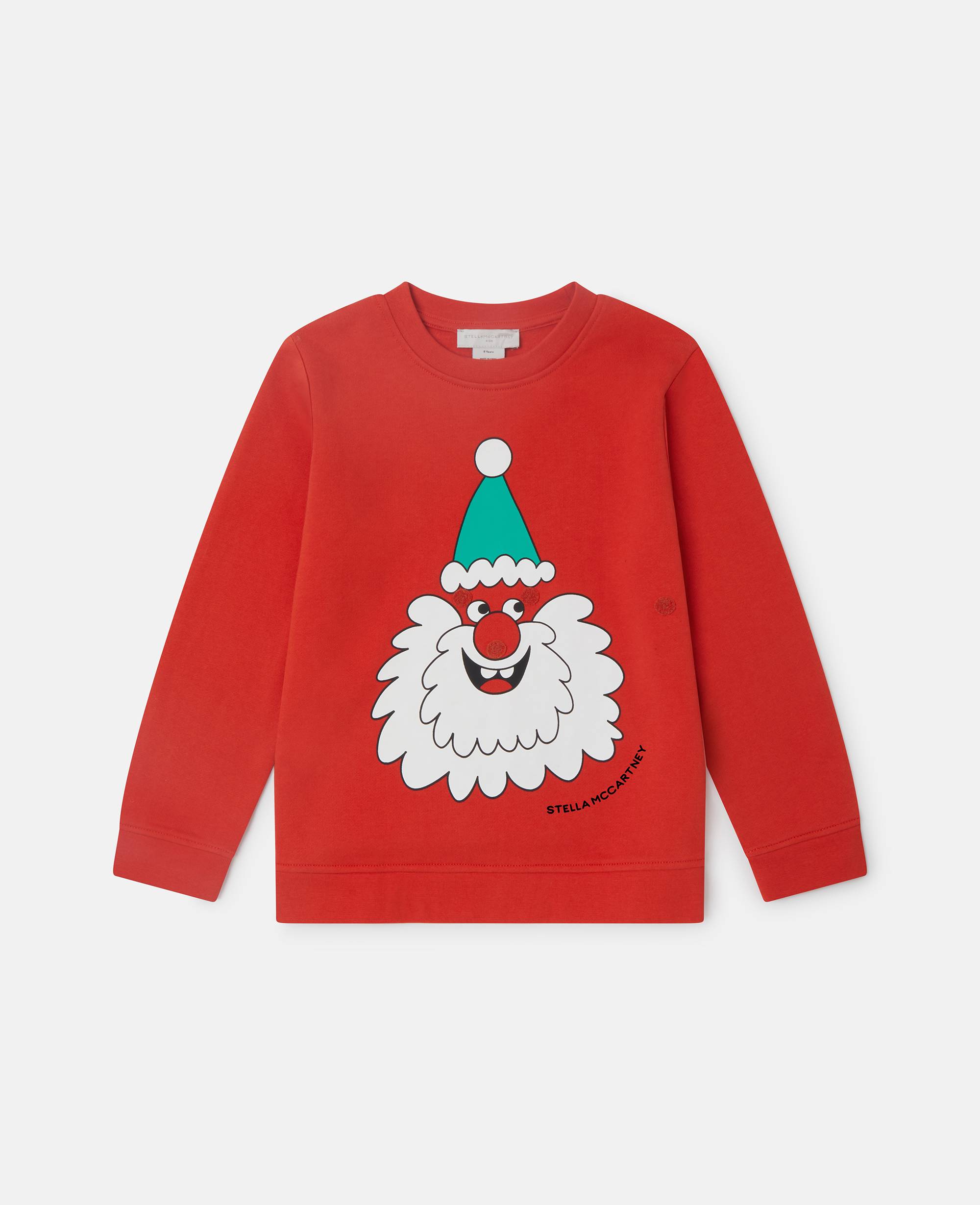 Stella McCartney - Santa Graphic Crewneck Sweatshirt, , Size: 6