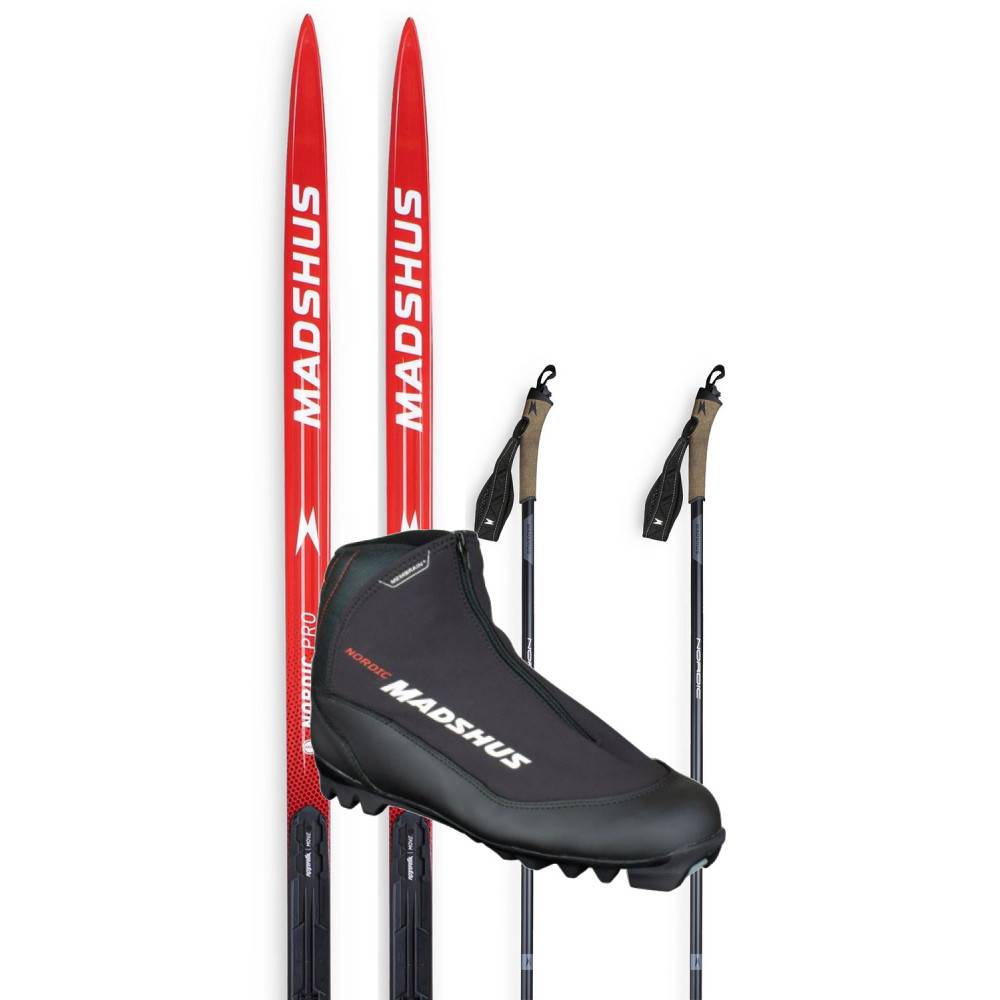 Madshus Nordic Pro Skin Komplet Langrendspakke.