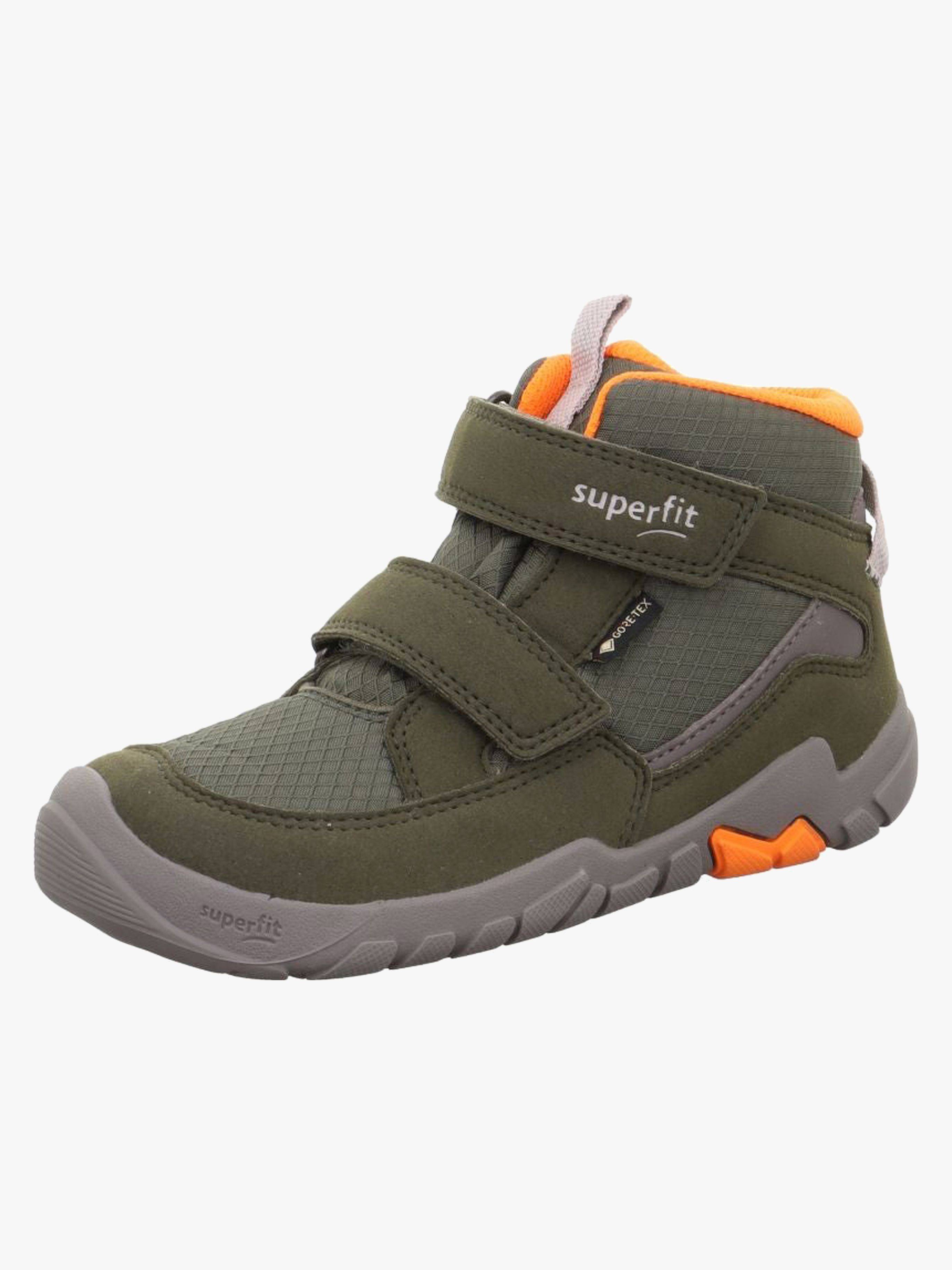 Superfit Trace Mid GTX Forede Sneakers, Green/Orange, 27