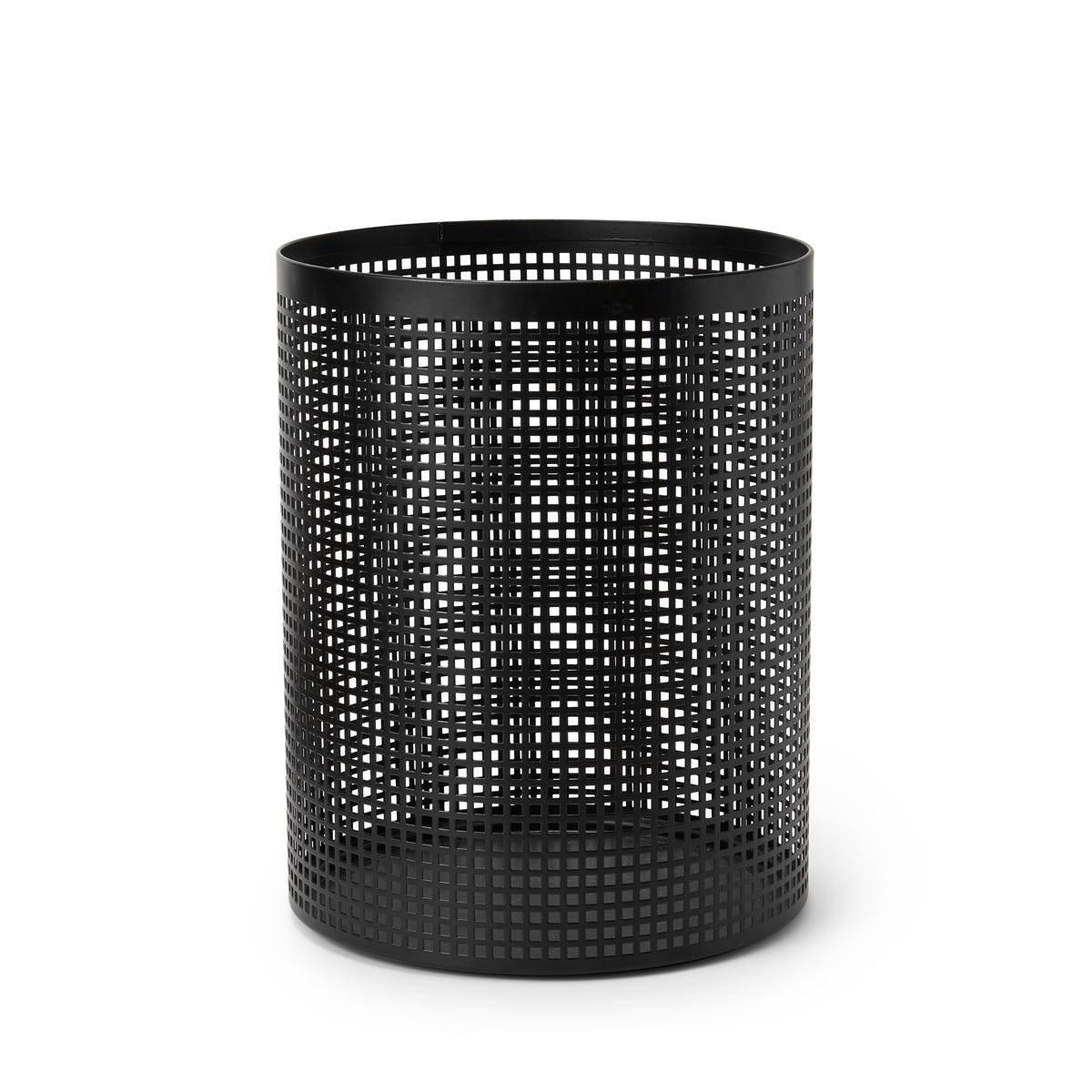 Papperskorg Mono Mesh 30x24cm Svart