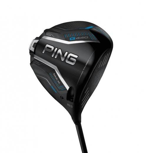 Ping G440 MAX - Driver (Fattning: Höger (Vanligast), Loft: 12°, Grepp: Tour Velvet 360, Skaft: Ping - Tour 2.0 Black 65 X-Stiff)