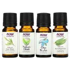 NOW Foods, Solutions, Seasonal Change, Balancing Essential Oil Kit, 4 Bottles, 1/3 fl oz. 10ml each