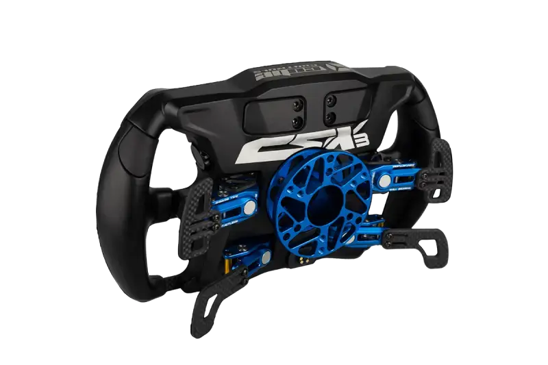 CUBE CONTROLS CSX3 Wheel ADD-ON - Blue / Shifter and Clutch